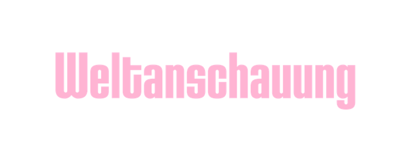 Weltanschauung