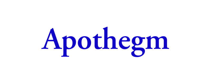 Apothegm