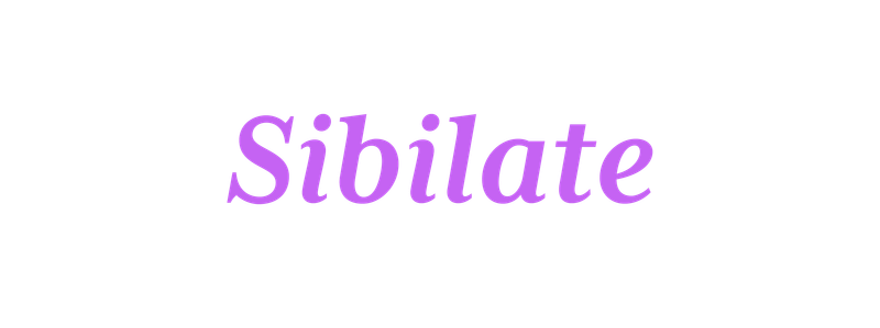 Sibilate