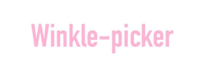 Winkle-picker
