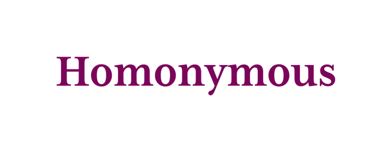 Homonymous