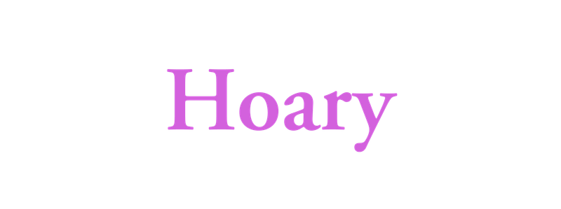 Hoary