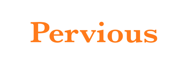 Pervious