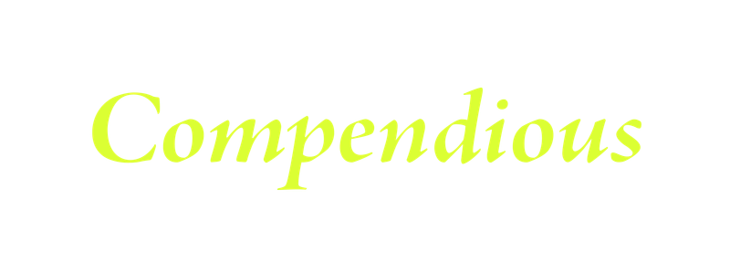 Compendious