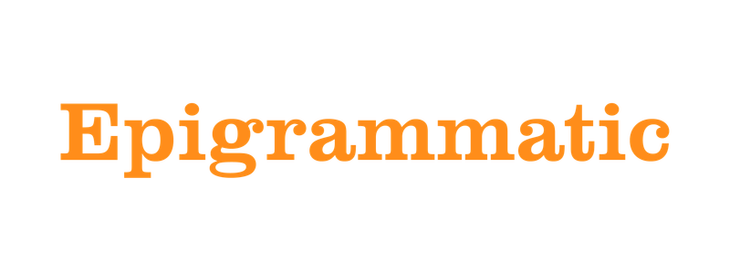 Epigrammatic
