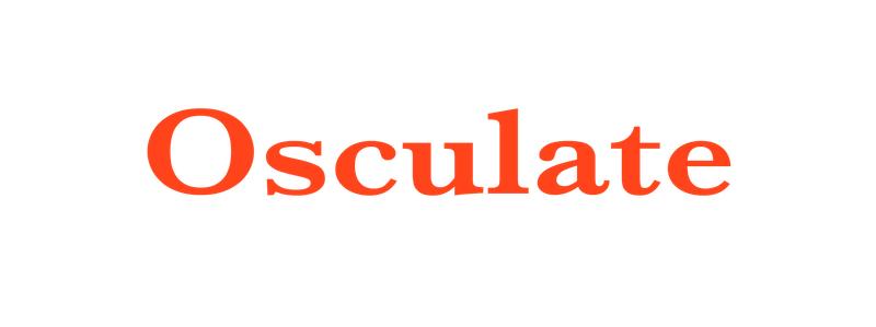 Osculate