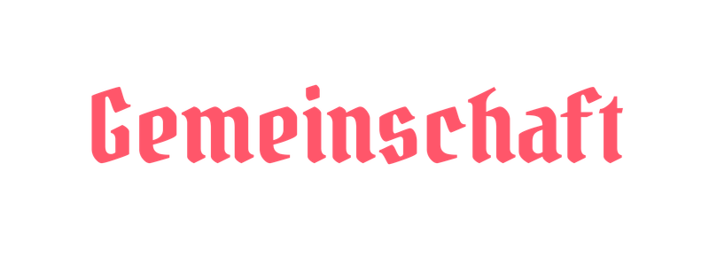 Gemeinschaft