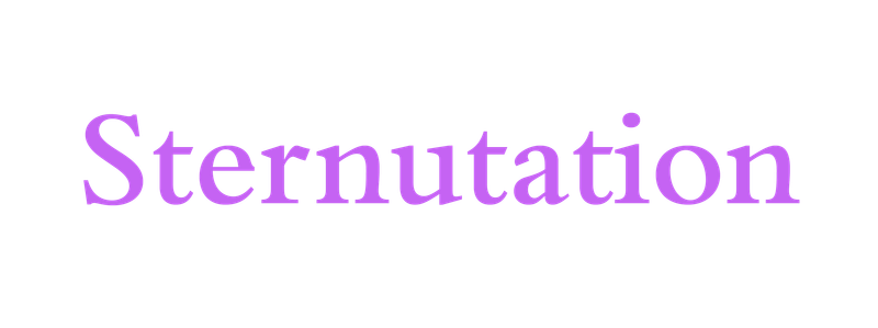 Sternutation