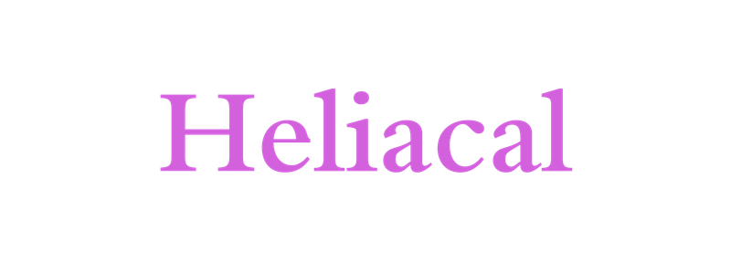 Heliacal