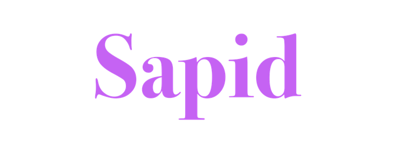 Sapid