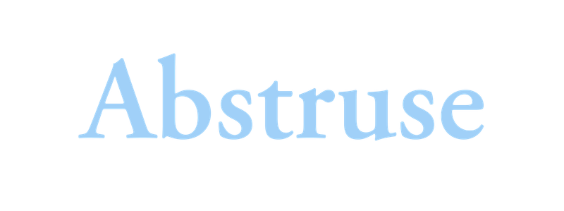 Abstruse