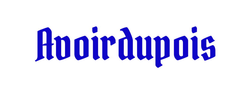 Avoirdupois