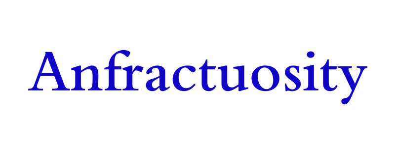 Anfractuosity