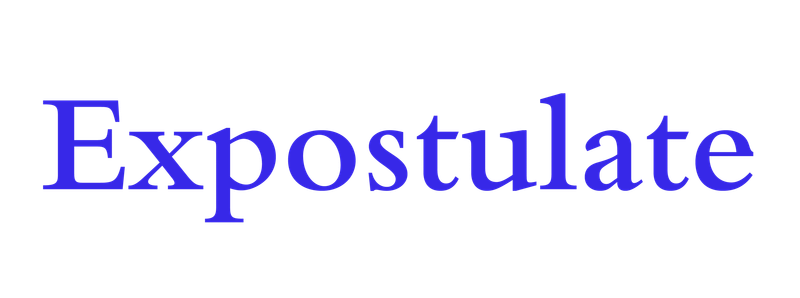 Expostulate